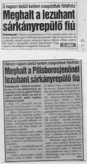 C283. Meghalt sarkanyrepulo